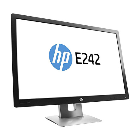 LCD HP 24" E242; black/gray, B