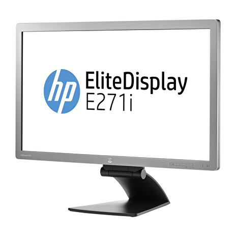 LCD HP 27" E271i; black/gray, B+