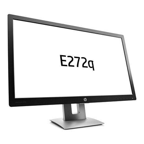 LCD HP 27" E272q; black/silver, B+